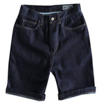 Cornflower Desert Denim 100% Cotton Mens Shorts | Hypoallergenic - Allergy Friendly - Naturally Free