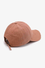 Crimson Haven Distressed Adjustable 100% Cotton Womens Cap | Hypoallergenic - Allergy Friendly - Naturally Free