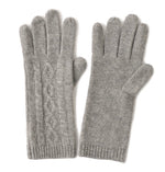 Crimson Ice Knit Cashmere Womens Gloves | Hypoallergenic - Allergy Friendly - Naturally Free