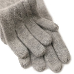 Crimson Ice Knit Cashmere Womens Gloves | Hypoallergenic - Allergy Friendly - Naturally Free