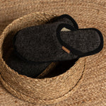 MENIQUE 100% Merino Wool Mens Fluffy Slippers