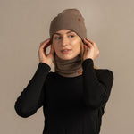 MENIQUE 100% Merino Wool Womens Knit Beanie Merino