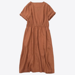 Desert Sunset Casual 100% Linen Dress | Hypoallergenic - Allergy Friendly - Naturally Free