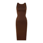 Dusk Hues Built In Shapewear Cotton Bodycon Dress | Hypoallergenic - Allergy Friendly - Naturally Free