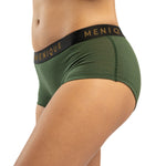 MENIQUE 100% Merino Wool Womens Boxer Shorts 3-Pack