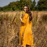 MENIQUE Oversize Dress Olivia Spicy Yellow