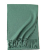 Earthy Tones Tassle Cashmere Womens Scarf | Hypoallergenic - Allergy Friendly - Naturally Free