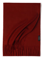 Earthy Tones Tassle Cashmere Womens Scarf | Hypoallergenic - Allergy Friendly - Naturally Free