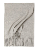 Earthy Tones Tassle Cashmere Womens Scarf | Hypoallergenic - Allergy Friendly - Naturally Free