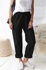 Ebony Forest Pocketed Cargo 100% Viscose Pants | Hypoallergenic - Allergy Friendly - Naturally Free