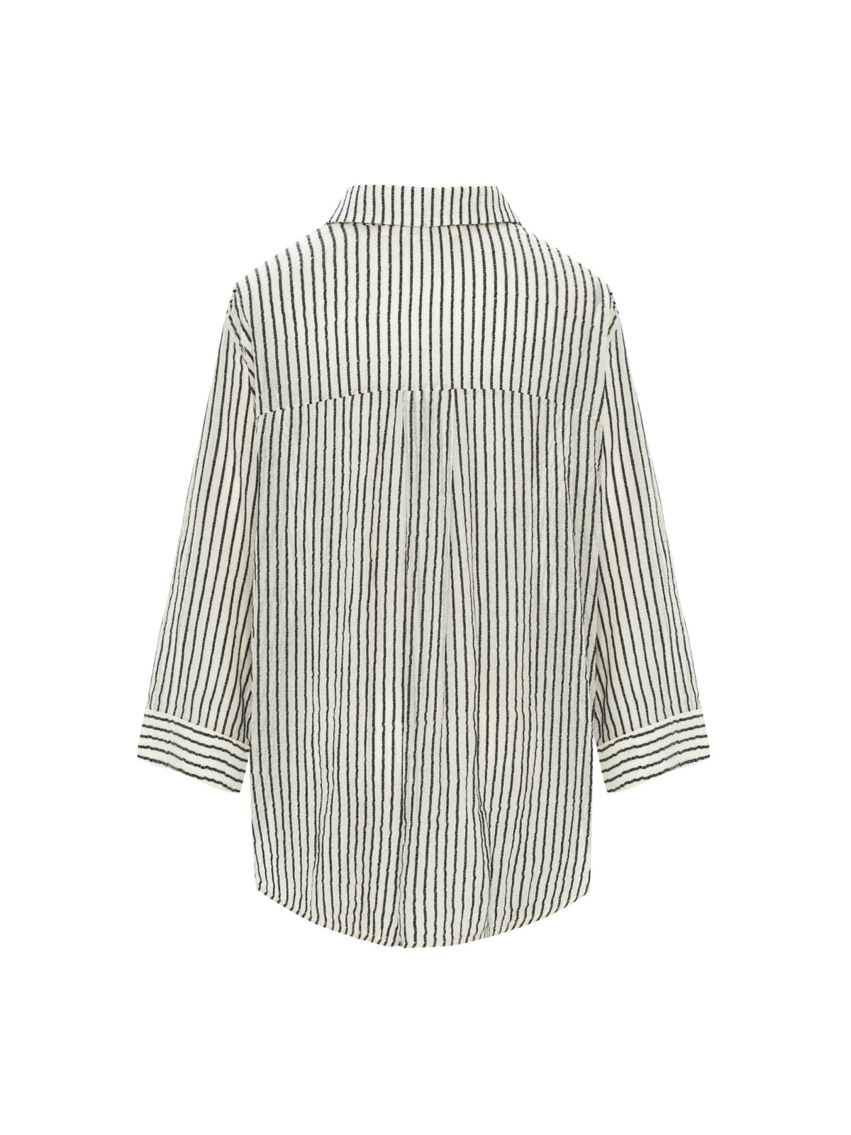 THE HAND LOOM Echo Maxi Shirt Stripes