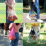 Eco Farms Reusable 100% Cotton Grocery Bags | Hypoallergenic - Allergy Friendly - Naturally Free