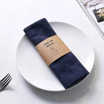 Eco Lux Nettle Ramie Cotton Kitchen Napkins | Hypoallergenic - Allergy Friendly - Naturally Free