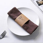 Eco Lux Nettle Ramie Cotton Kitchen Napkins | Hypoallergenic - Allergy Friendly - Naturally Free