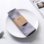 Eco Lux Nettle Ramie Cotton Kitchen Napkins | Hypoallergenic - Allergy Friendly - Naturally Free