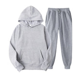 Emerald Forest 2 Pcs Fleece 100% Cotton Hoodie & Pants Set | Hypoallergenic - Allergy Friendly - Naturally Free