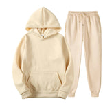 Emerald Forest 2 Pcs Fleece 100% Cotton Hoodie & Pants Set | Hypoallergenic - Allergy Friendly - Naturally Free