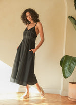 THE HAND LOOM Eva Maxi 100% Organic Cotton Womens Dress