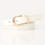 Evergreen Elegance Vegan Leather Womens Belt | Hypoallergenic - Allergy Friendly - Naturally Free