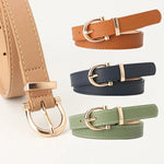 Evergreen Elegance Vegan Leather Womens Belt | Hypoallergenic - Allergy Friendly - Naturally Free