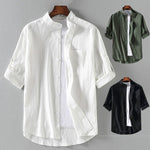 Evergreen Forest Collar 100% Cotton Mens Shirt | Hypoallergenic - Allergy Friendly - Naturally Free