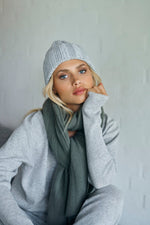 CARE BY ME Hannah 100% Cashmere Womens Scarf