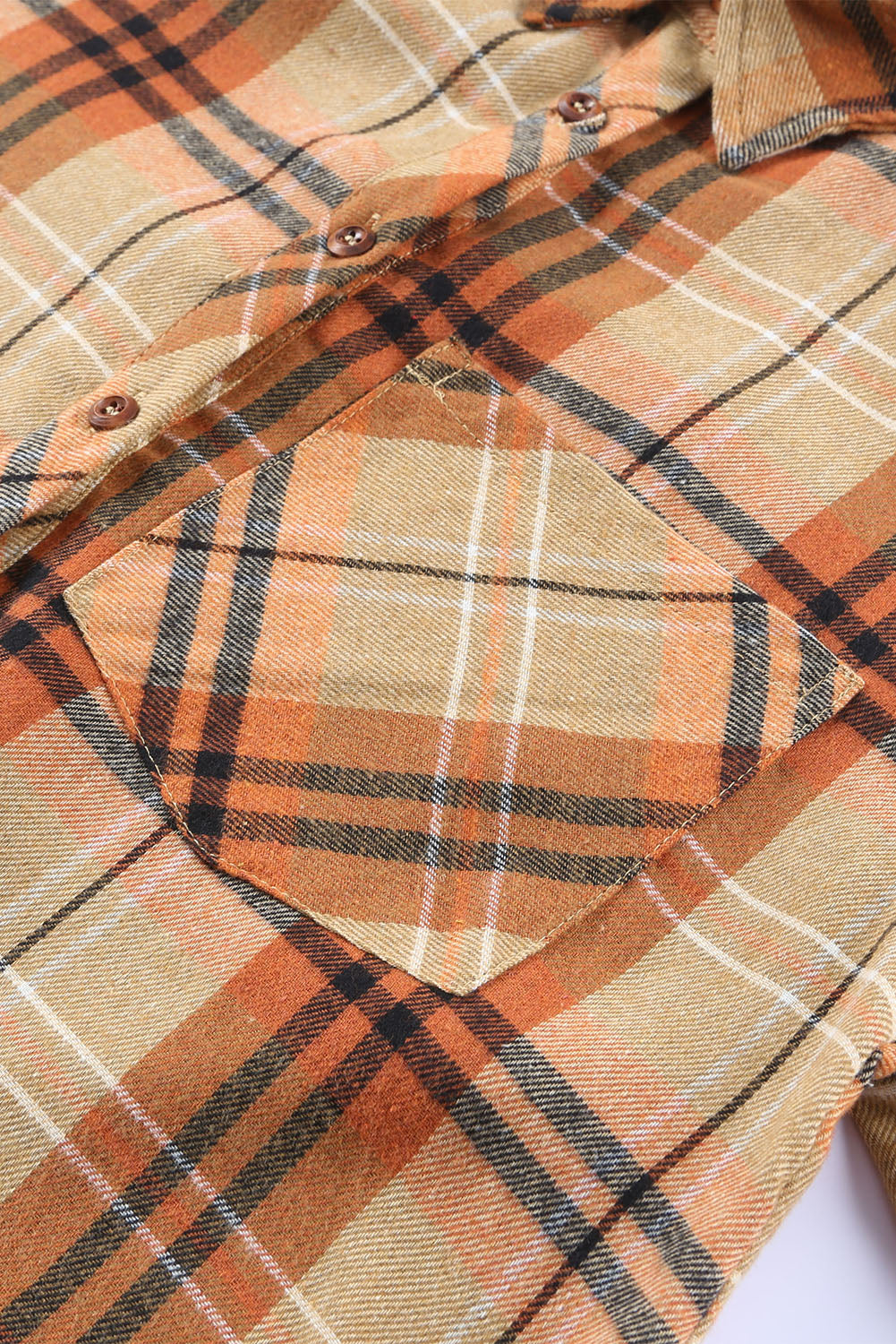 Fall Zest 100% Cotton Plaid Shirt | Hypoallergenic - Allergy Friendly - Naturally Free