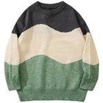 Fig and Spice Stripes Cashmere Men's Sweater | Hypoallergenic - Allergy Friendly - Naturally Free