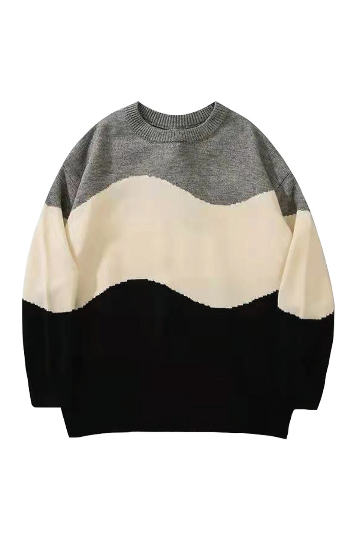 Fig and Spice Stripes Cashmere Men's Sweater | Hypoallergenic - Allergy Friendly - Naturally Free