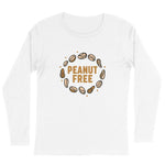 Floating Peanut Free Long Sleeve Organic Cotton Graphic Shirt | Hypoallergenic - Allergy Friendly - Naturally Free