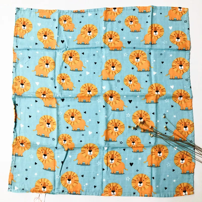 Forest Fox Organic Cotton Baby Blanket | Hypoallergenic - Allergy Friendly - Naturally Free