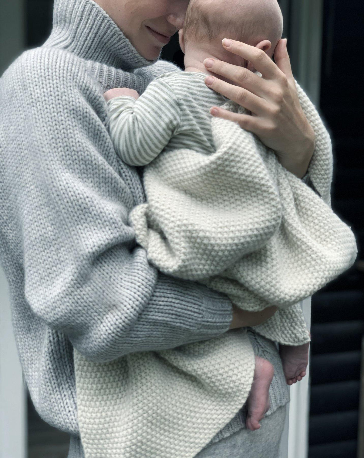 CARE BY ME Cashmere Wool Freja Baby Throw