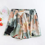 Garden Hues Viscose Womens Pajama Shorts | Hypoallergenic - Allergy Friendly - Naturally Free