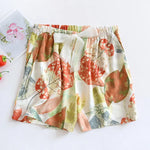 Garden Hues Viscose Womens Pajama Shorts | Hypoallergenic - Allergy Friendly - Naturally Free