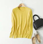 Golden Apple Silk Cashmere Sweater | Hypoallergenic - Allergy Friendly - Naturally Free