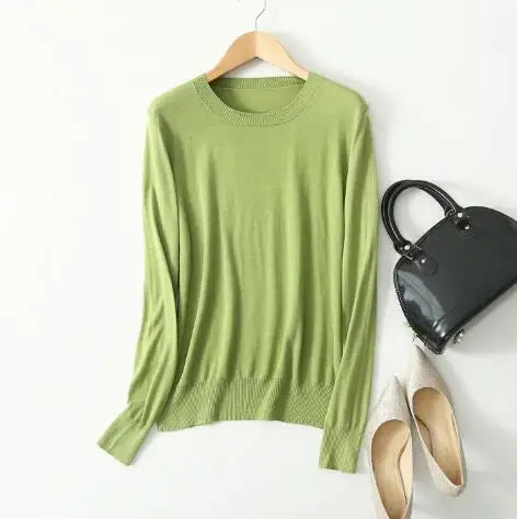 Golden Apple Silk Cashmere Sweater | Hypoallergenic - Allergy Friendly - Naturally Free