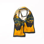 Golden Fields 12MM 100% Mulberry Silk Womens Neck Scarf | Hypoallergenic - Allergy Friendly - Naturally Free