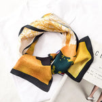 Golden Fields 12MM 100% Mulberry Silk Womens Neck Scarf | Hypoallergenic - Allergy Friendly - Naturally Free