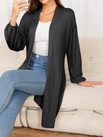 Golden Raisins Long Viscose Cardigan | Hypoallergenic - Allergy Friendly - Naturally Free