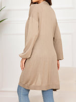 Golden Raisins Long Viscose Cardigan | Hypoallergenic - Allergy Friendly - Naturally Free