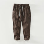 Green Leaf 100% Linen Mens Pants | Hypoallergenic - Allergy Friendly - Naturally Free