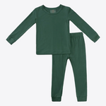 Green Trees 2 Pcs Bamboo Kids Baby Pajamas | Hypoallergenic - Allergy Friendly - Naturally Free