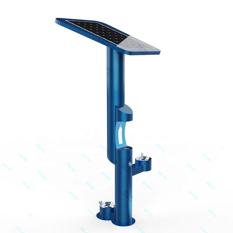 Solar Panel Water Dispenser Bottle Filling Solar Powered Drinking Fountain Manufacturer