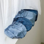 Summer Bloom Cotton Baby Denim Shorts