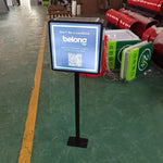 ized Outdoor solar energy advertising lightbox 15W saving high quality solar system light box