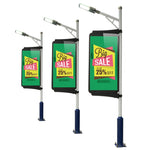 P6 Waterproof Outdoor Full Color Light Solar Traffic LED Display SMD Board Street Pole Advertising LED Screen