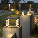 Energy Savers Outdoor Waterproof Square LED Solar Powered Garden Light