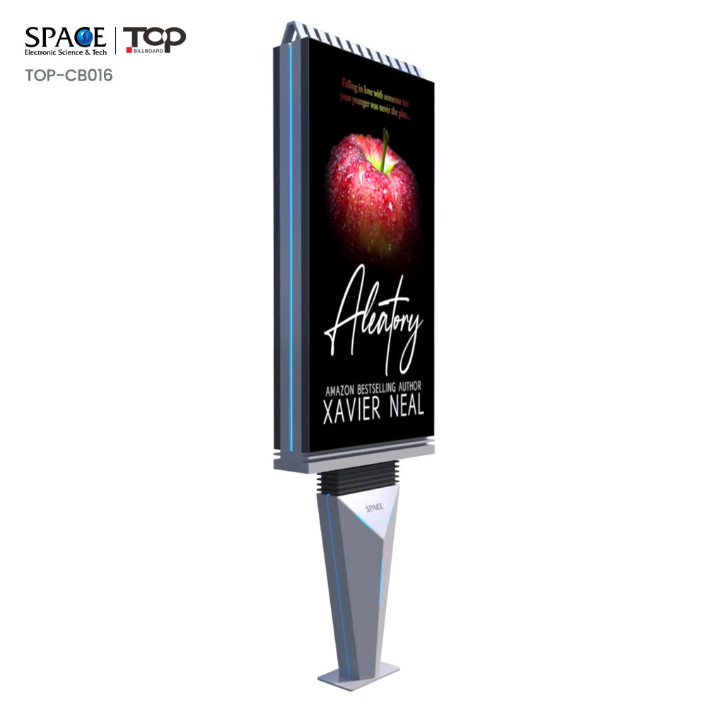 LED Digital Screen Billboard Light Box with Graphic Advertising for Outdoor Advertising