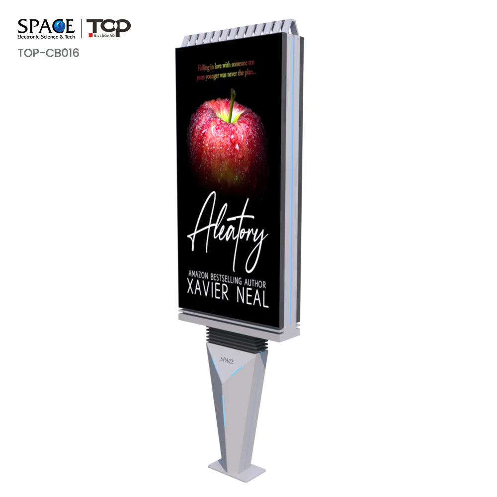 LED Digital Screen Billboard Light Box with Graphic Advertising for Outdoor Advertising