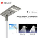 Energy Savers Motion Sensor Solar Powered LED Street Light